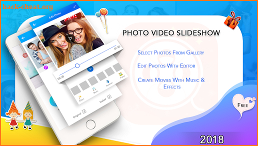 Photo Video Slideshow With Song screenshot