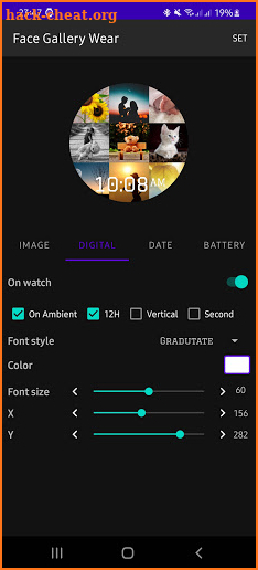 Photo Watch Face Pro (Android  screenshot