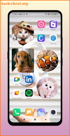 Photo Widget App screenshot
