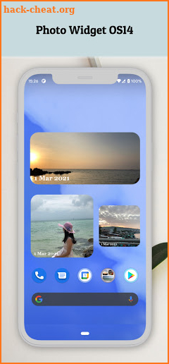 Photo Widget OS14 - Phone Widget screenshot