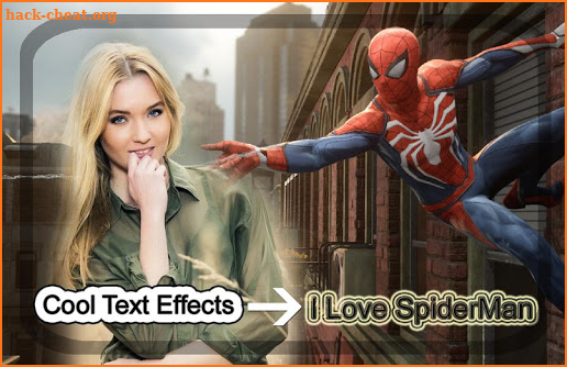 Photo with Spider man screenshot