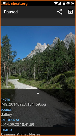 PhotoCloud Frame Slideshow screenshot