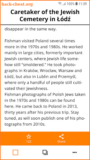 Photographs from Jewish Poland screenshot