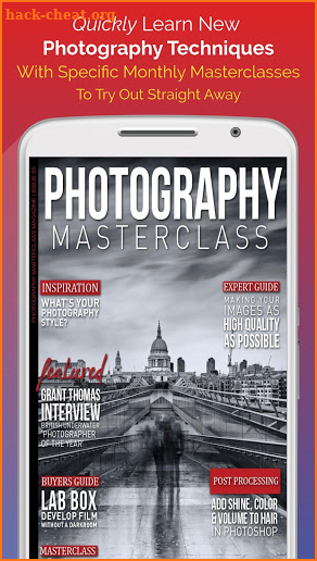 Photography Masterclass Magazine screenshot