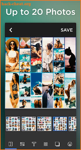 PhotoGrid Collage Maker & FotoGrid Editor screenshot