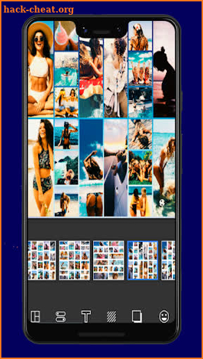 PhotoGrid Collage maker Tip screenshot