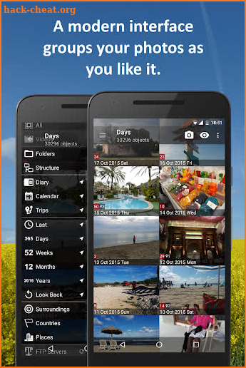 PhotoMap PRO Gallery - Photos, Videos and Trips screenshot