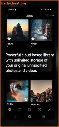 Photos+ Cloud Library screenshot
