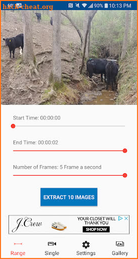 Photos from Video - Extract Images from Video screenshot