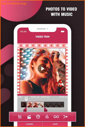 Photos To Video With Music screenshot