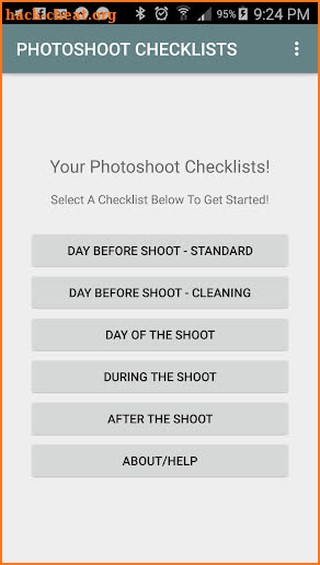 Photoshoot Checklists (PRO) screenshot