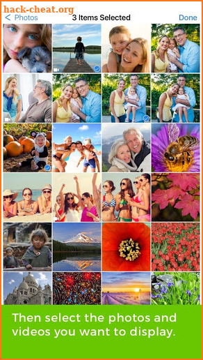 PhotoSpring App (PhotoSpring Photo Frame Required) screenshot