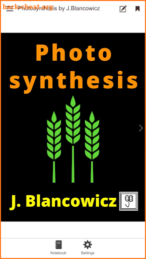 Photosynthesis screenshot