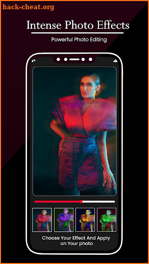 PhotoVio - Neon Wings Effect screenshot