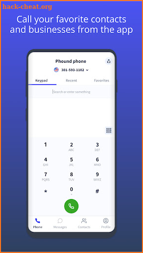 Phound Phone screenshot