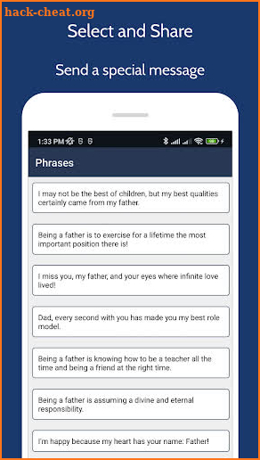 Phrases for Father screenshot