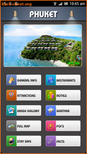 Phuket Offline Map Guide screenshot