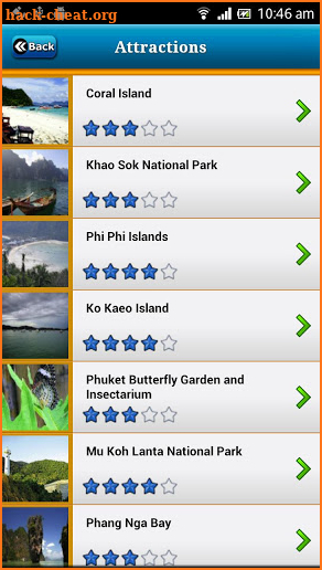 Phuket Offline Map Guide screenshot