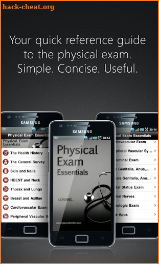 Physical Exam Essentials screenshot