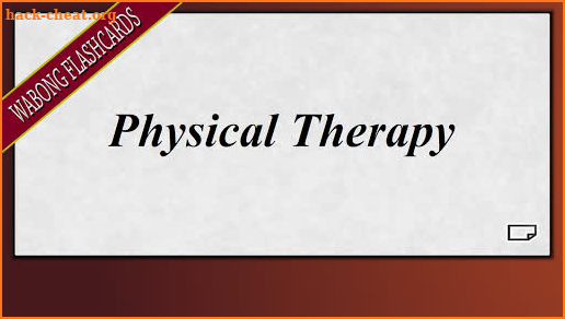 Physical Therapy Exam NPTE Practice Full screenshot