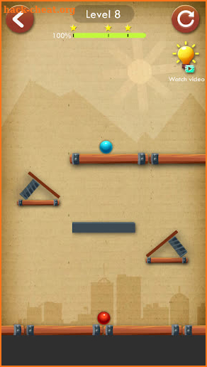 Physics Ball: Draw Puzzle screenshot
