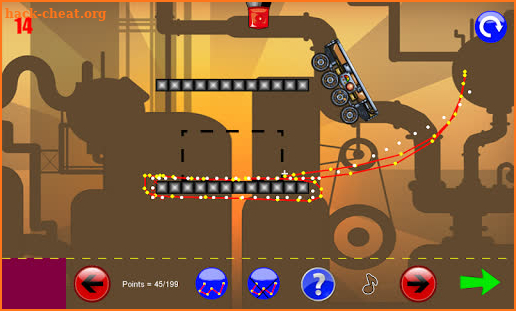 Physics Puzzles: Truck and Line Free screenshot