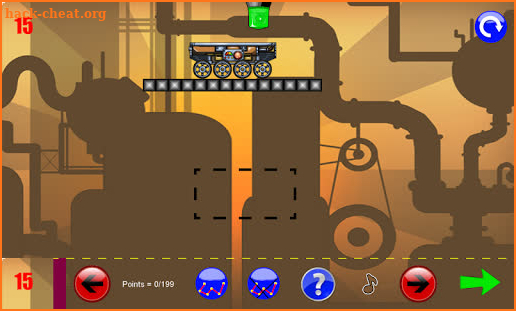 Physics Puzzles: Truck and Line Free screenshot