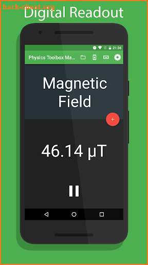 Physics Toolbox Magnetometer screenshot