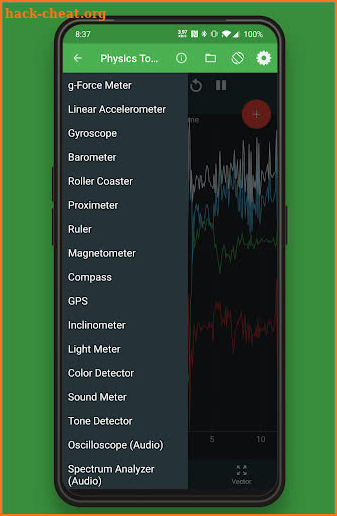 Physics Toolbox Sensor Suite screenshot