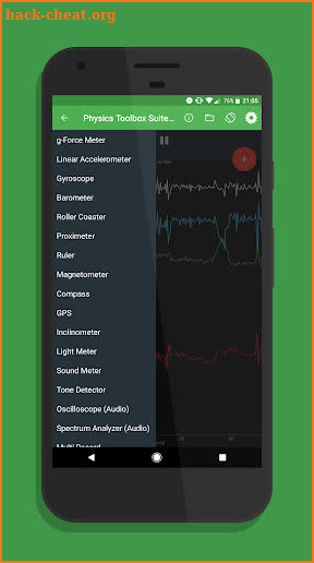 Physics Toolbox  Sensor Suite Pro screenshot