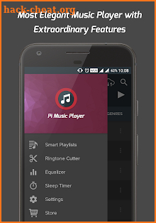 Pi Music Player screenshot