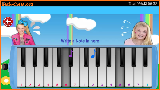 Pianika Jojo Siwa - Jojo Siwa's Mini Piano screenshot