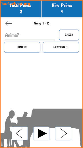 Pianime Quiz screenshot