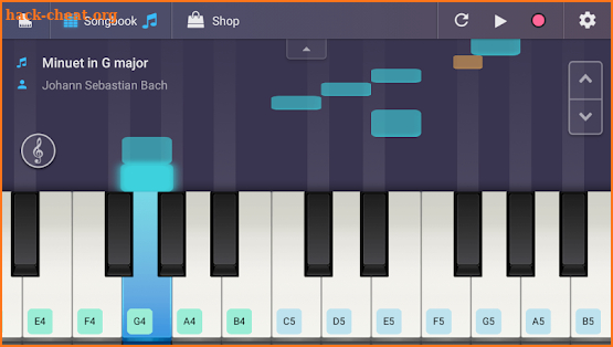Pianist HD Beta screenshot