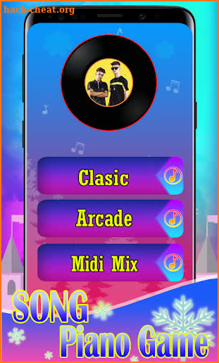 Piano 🎶 Adexe y Nau game screenshot