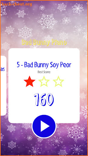 Piano Bad Bunny Magic Tiles screenshot