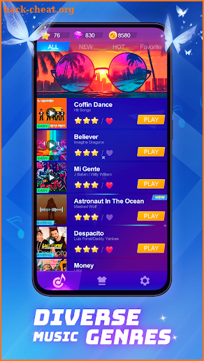 Piano Beat: Rhythm Stars screenshot