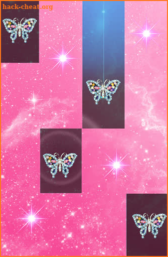 Piano Butterfly Tiles Game screenshot