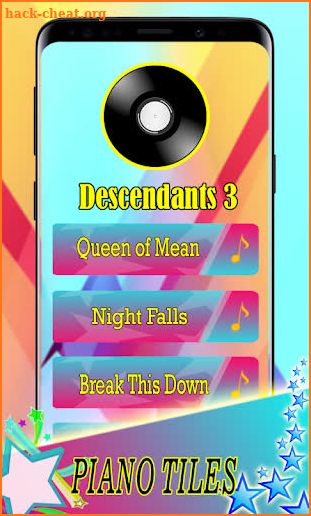 Piano 🎶 Descendants 3 game screenshot