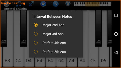 Piano Ear Training Pro screenshot