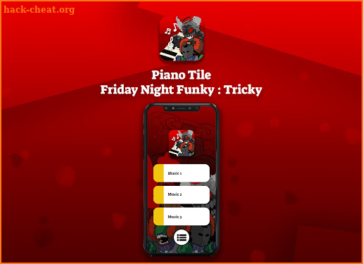 Piano Friday Night Funkin - Games FNF Tricky screenshot