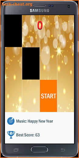 Piano Gold Tiles 2018 screenshot