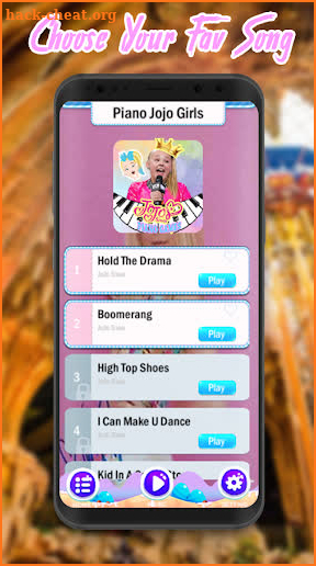 Piano Jojo Girl Games screenshot