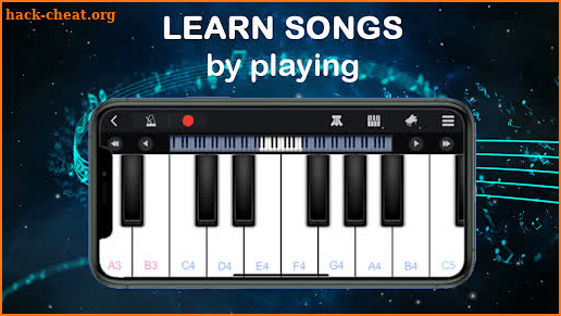 Piano lessons 2021 screenshot