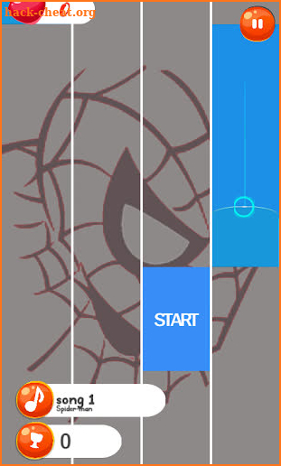 Piano Magic Spider-Man Tiles screenshot