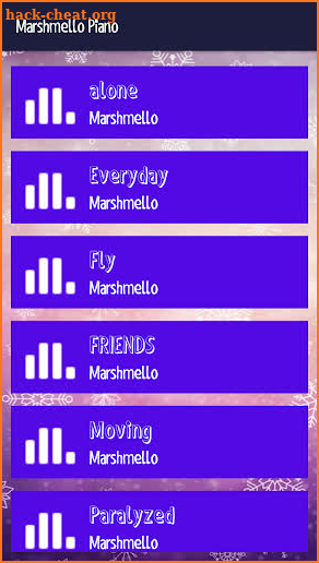 Piano Marshmello Magic Tiles screenshot