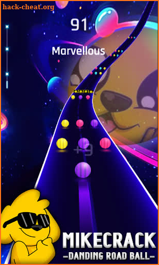 Piano Mikecrack Dancing Ball Color screenshot
