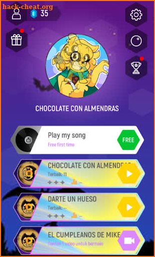 Piano Mikecrack Tiles Hop Song Games screenshot