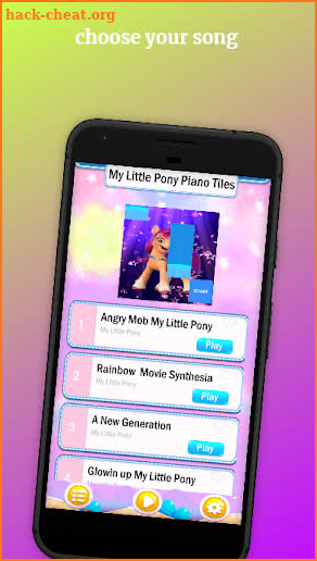 Piano My Little Pony Games screenshot