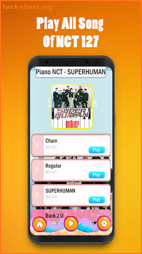Piano NCT 127 - SUPERHUMAN screenshot